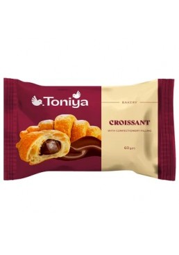 Круассан Toniya с шоколадной начинкой, 60г